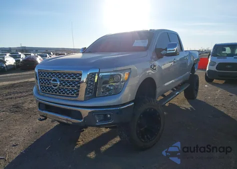 2016 Nissan Titan Xd Sl Diesel z USA, uszkodzony, nr VIN 1N6BA1F47GN502097